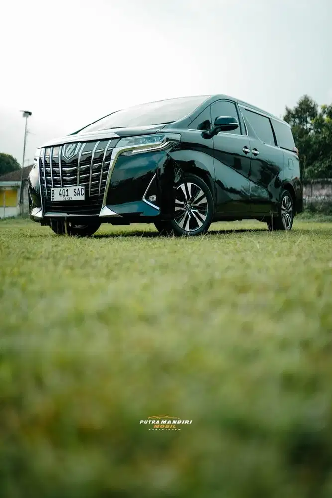 Alphard G ATPM TSS 2022 Black on Beige