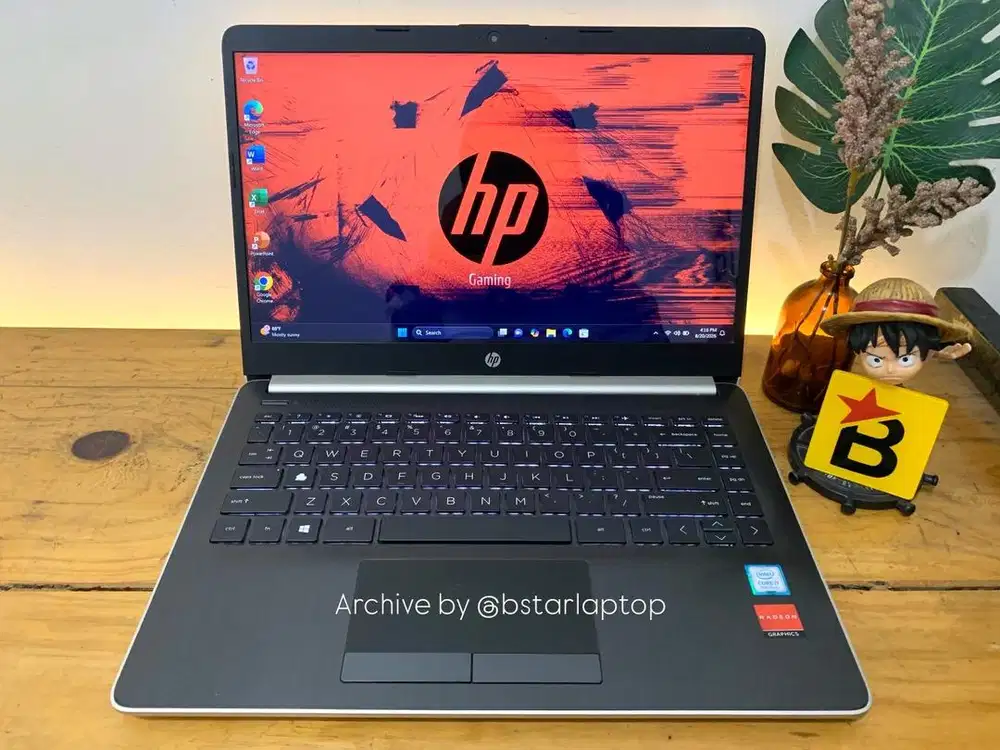 Laptop Desain HP 14s-cf1xx Core i7 RAM 8 / 512 Dual VGA Backlight