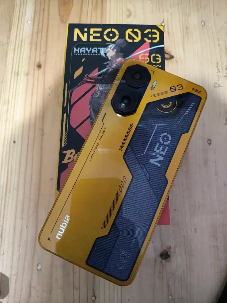 Nubia neo 3 5G 8/12/256gb gaming fullset