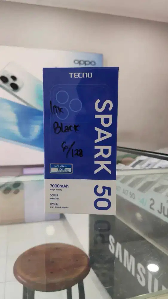 NEW TECNO SPARK 50 6/128 GARANSI RESMI