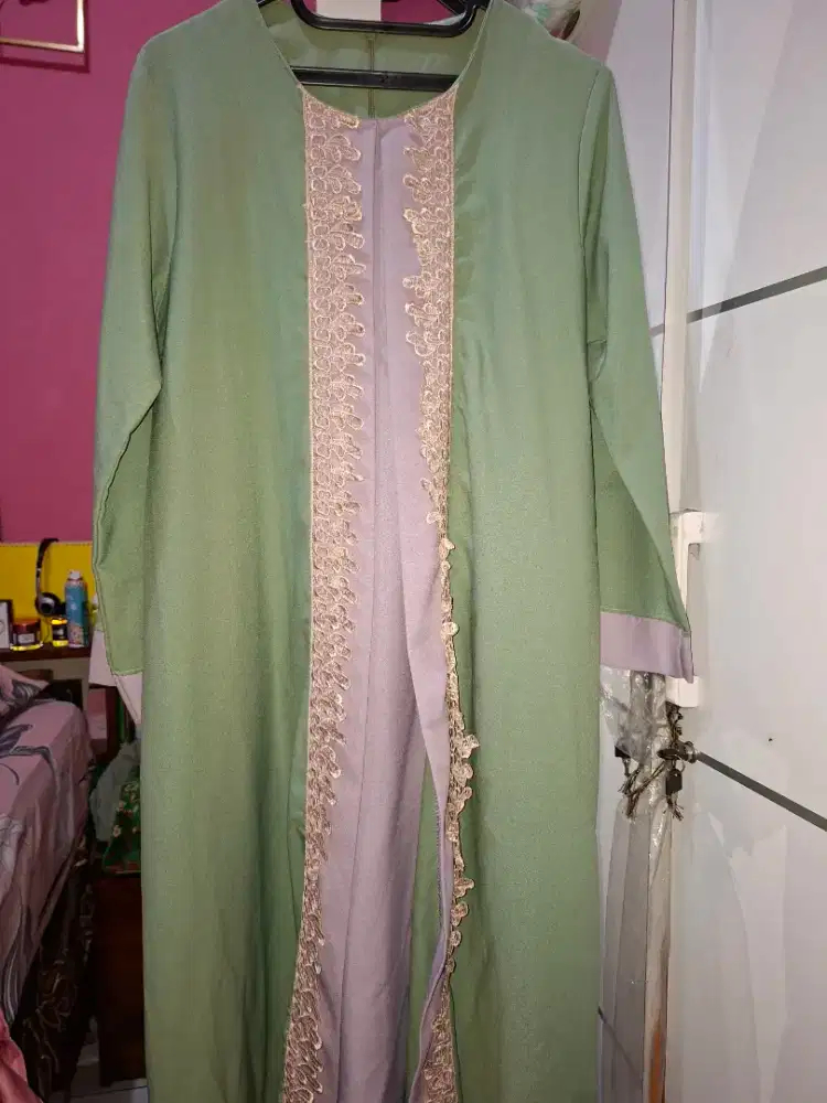 Baju gamis abaya muslimah