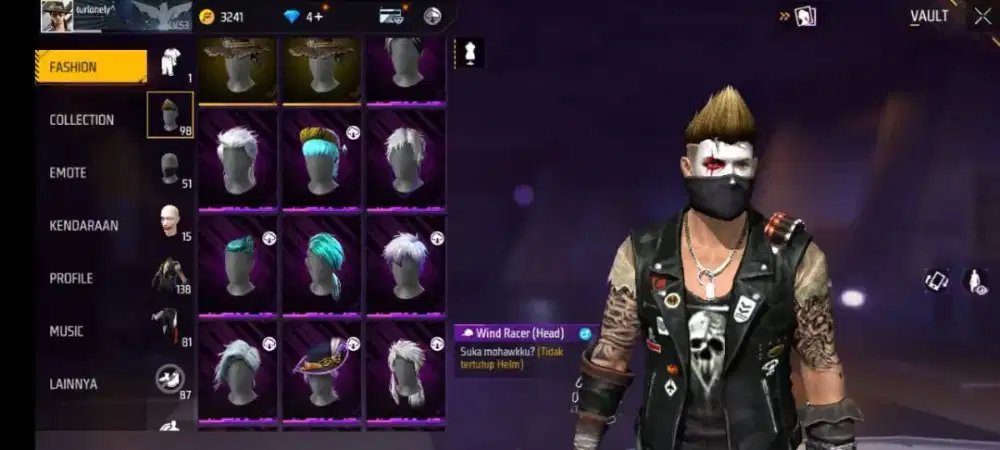 Jual beli akun free fire dijamin amanah dan murah meriah