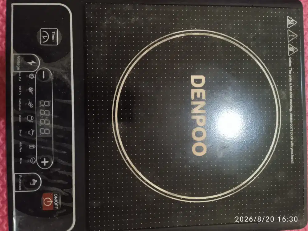 Dijual kompor listrik 1 tungku Denpoo