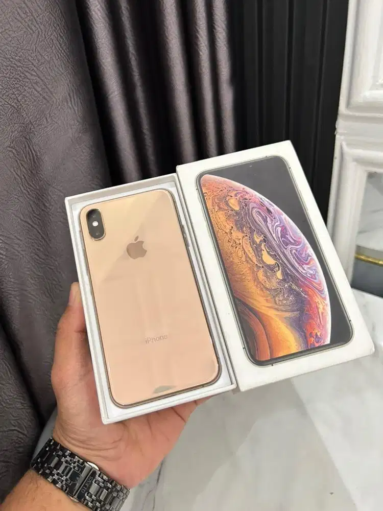 Iphone Xs 64gb gold imei permanen