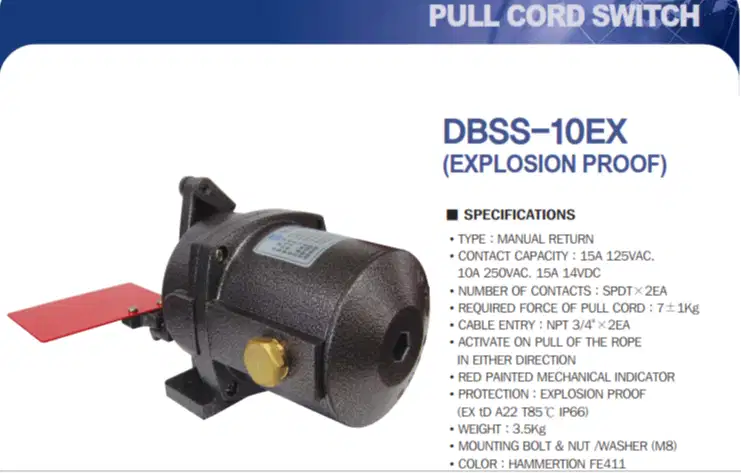 Jual Pull Cord Switch DBSS-10 –