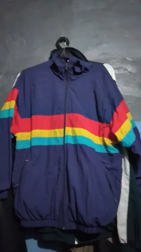 Jual jaket Color Block