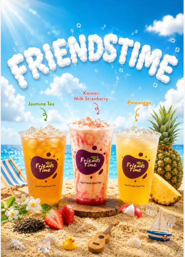 penjaga stand minuman dan makanan