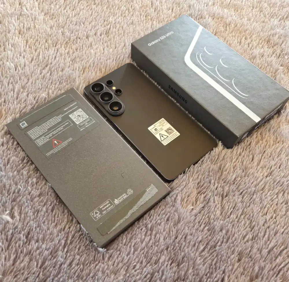 Samsung S26Ultra 12/512GB Mulus - Fullset Ori