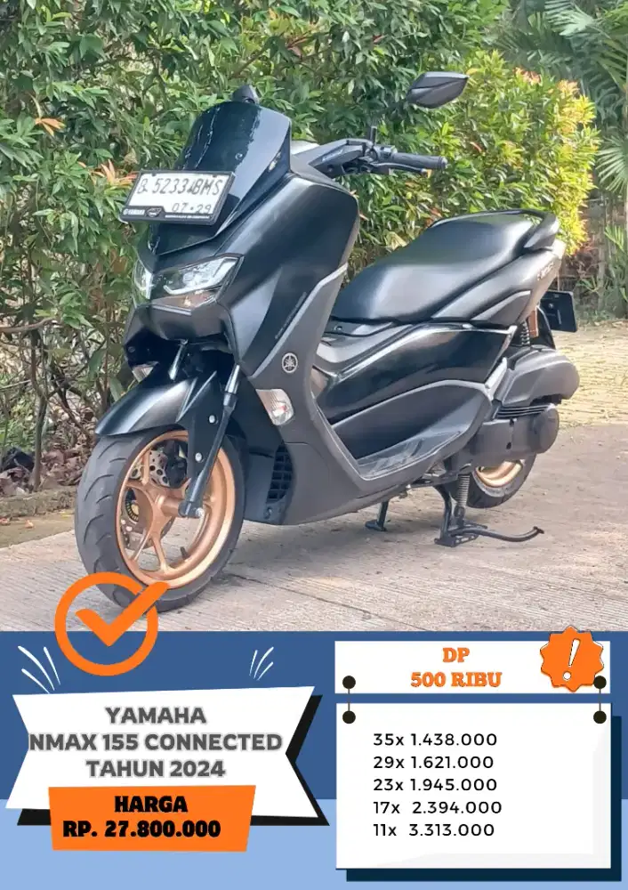 DP 500 Ribu!! YAMAHA NMAX 155 CONNECTED TAHUN 2024