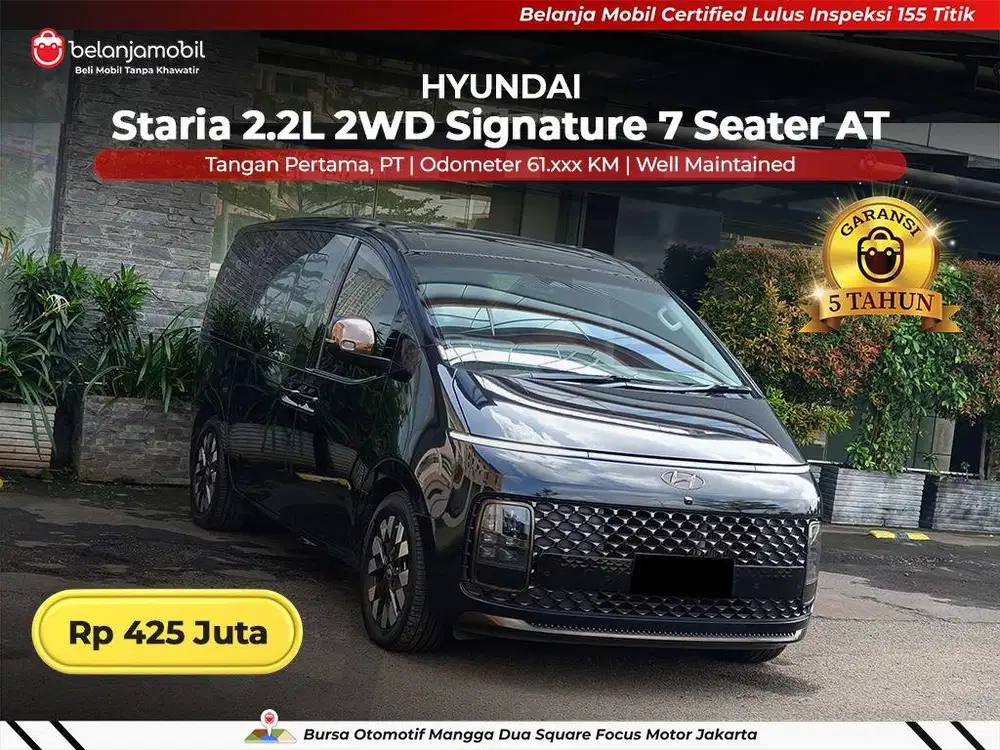 [UPGRADE INTERIOR] Hyundai Staria 2.2L 2WD Signature Diesel 2021/2022
