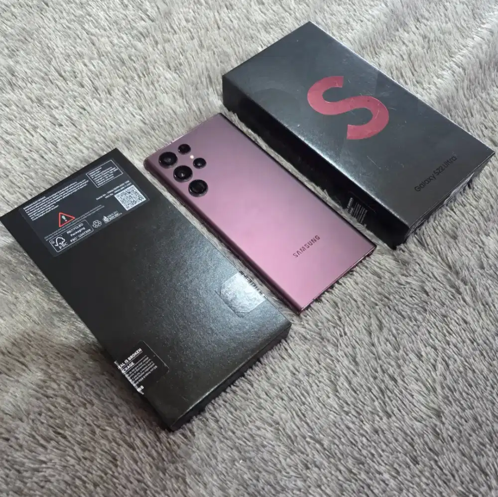 Samsung S22 Ultra 12/256GB Mulus-Fullset Ori
