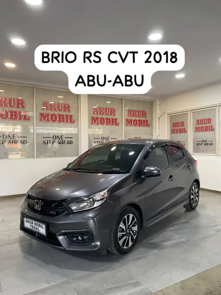 DP 30JT! NEW MODEL BRIO RS CVT 2018 ABU2 FUL ORI KREDIT MUDAH