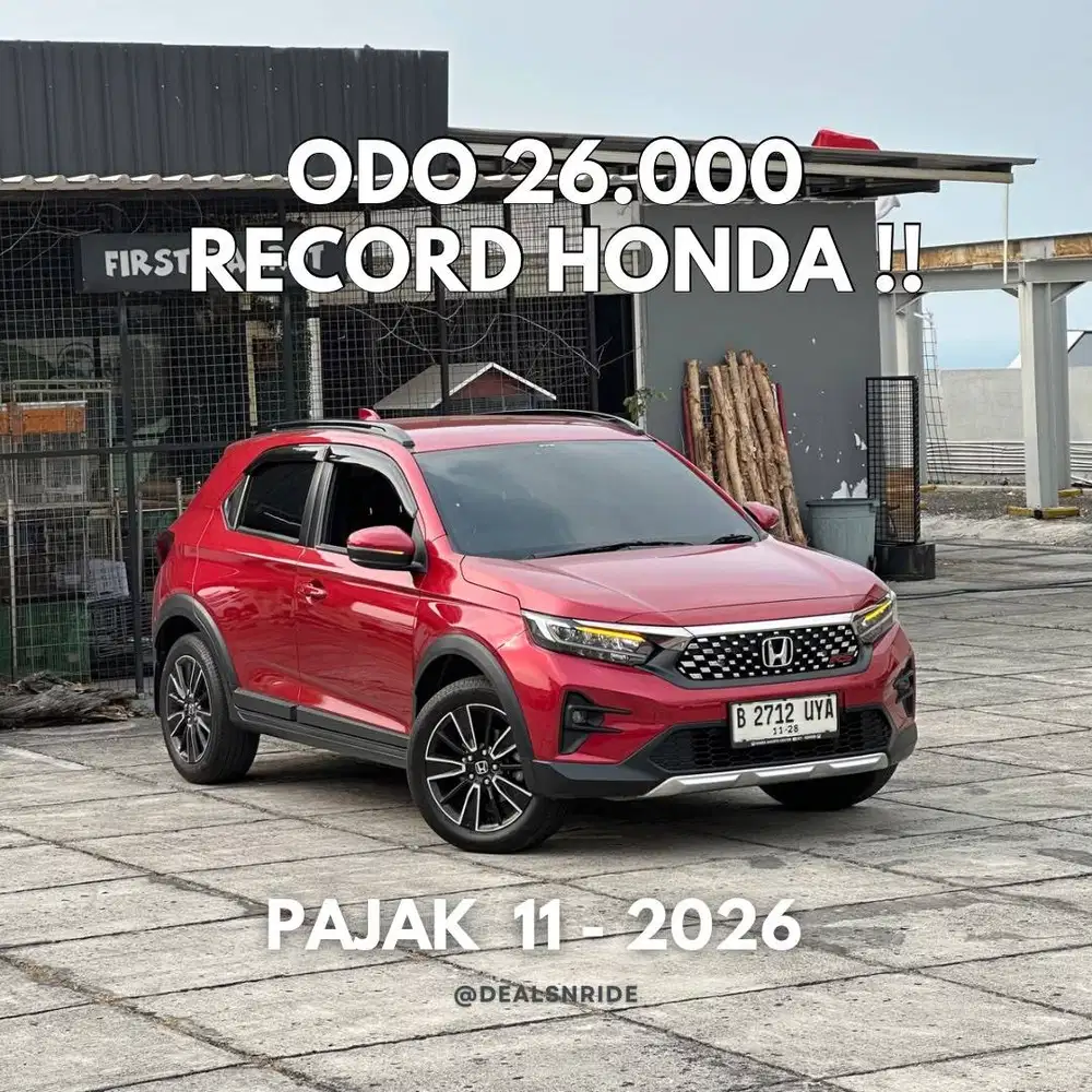 ODO 26.000 ANTIKKK !! PAJAK 11/2026 HONDA WRV RS NON SENSING 2023
