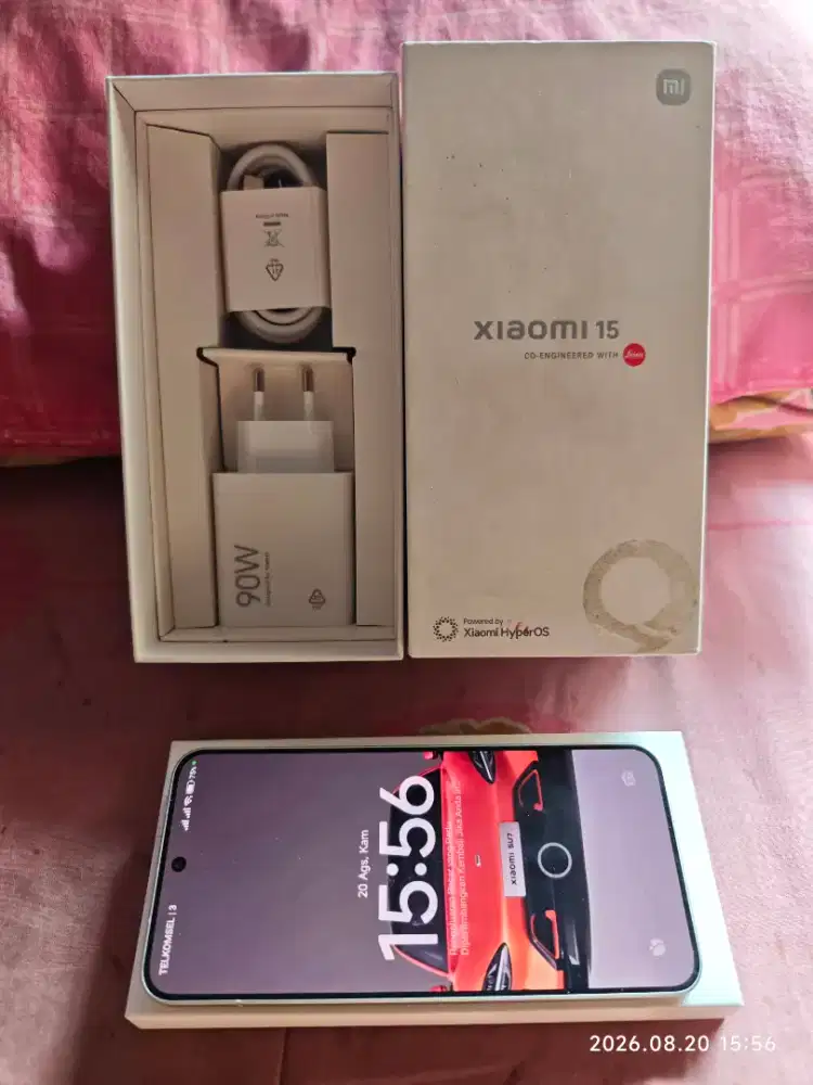 Xiaomi 15 12/256 Fullset ori segel mulus no minus istimewa