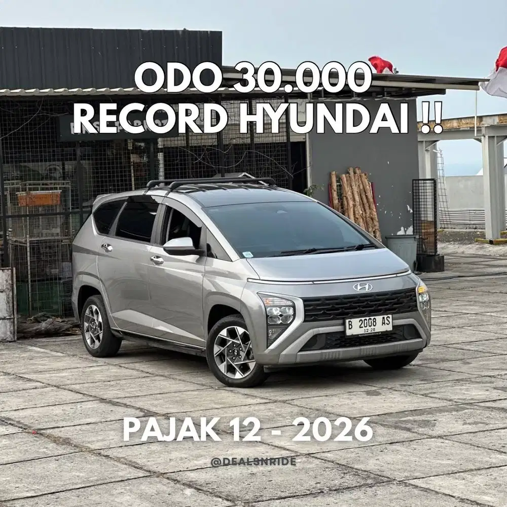 ODO 30.000 ANTIKK !! PAJAK 12/2026 HYUNDAI STARGAZER PRIME 2023 MULUS