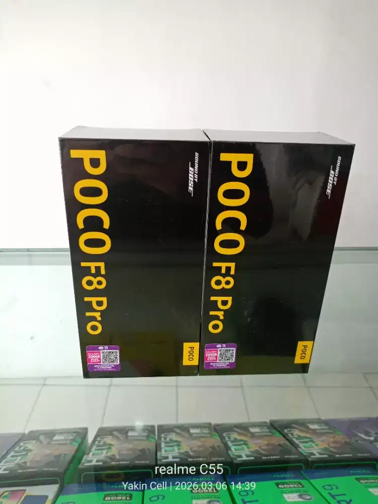Poco F8 Pro 5G 12/512 GB Snap 8 Elite Batre 6210 mAh Garansi Resmi