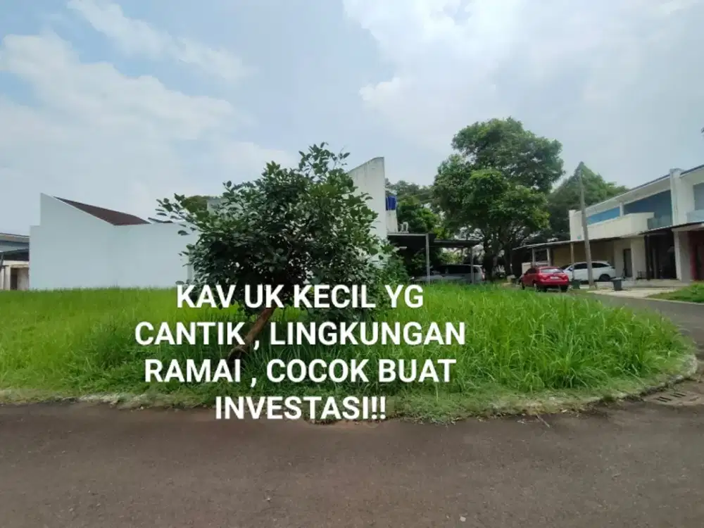 KAVLING BSD TIRTAWANA CLUSTER CANTIK, STRATEGIS