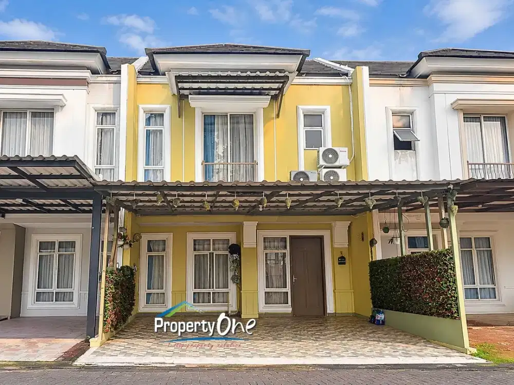 Jual Rumah Concept Modern 3 Lantai di Visana The Savia BSD, Lengkap Dapur Bersih-Kotor & AC, Dekat BSD Green Office Park, ICE BSD & Tol