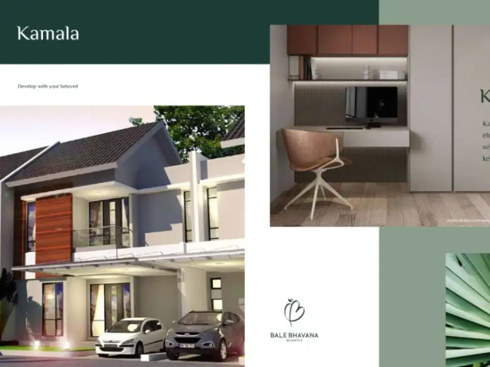 Desain Rumah Minimalis, HGB Per Kavling, 8 Menit Kampus UNISA