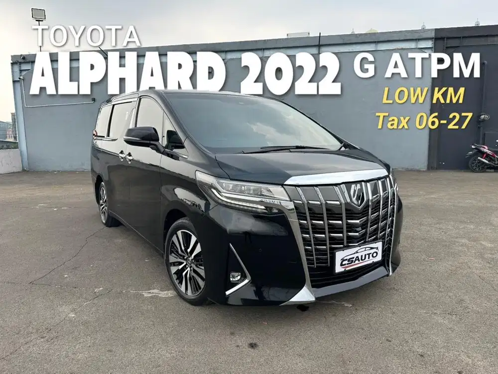 Toyota Alphard 2022 G ATPM Perfect Condition