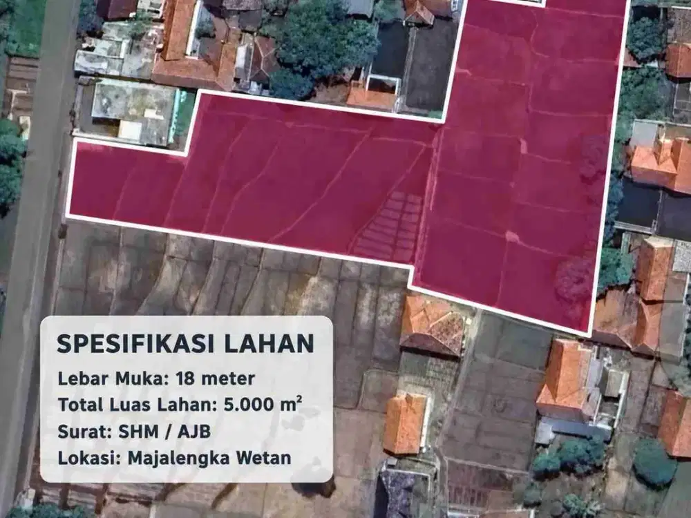 tanah di kota Majalengka
