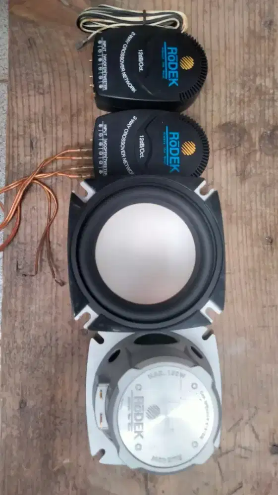Jual Borongan Audio mobil Speaker dan Crossover Rodex
