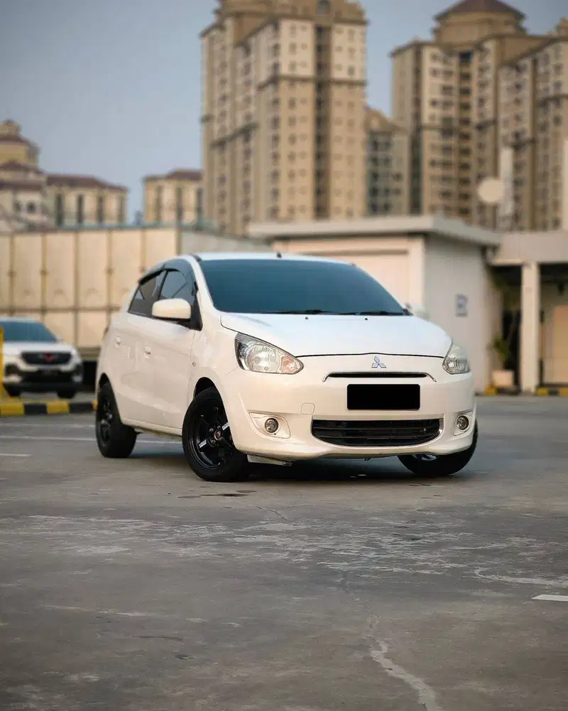 MITSUBISHI MIRAGE EXCEED AT 2014 TDP MULAI 18JT BERGARANSI SIAP PAKAI