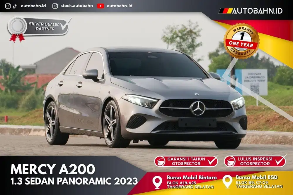 Mercedes Benz A200 1.3 Progressive Line Sedan Panoramic 2023