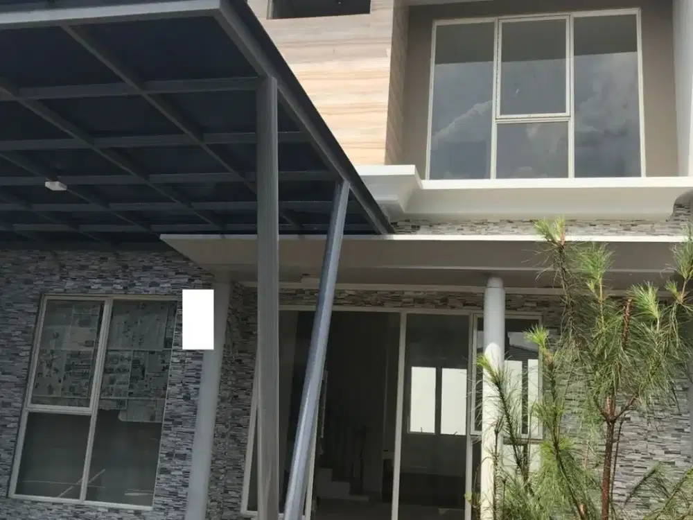 Disewakan rumah murah full furnished 2 lantai di Cluster Mississippi Jakarta Garden City Jakarta Timur siap huni minimalis modern