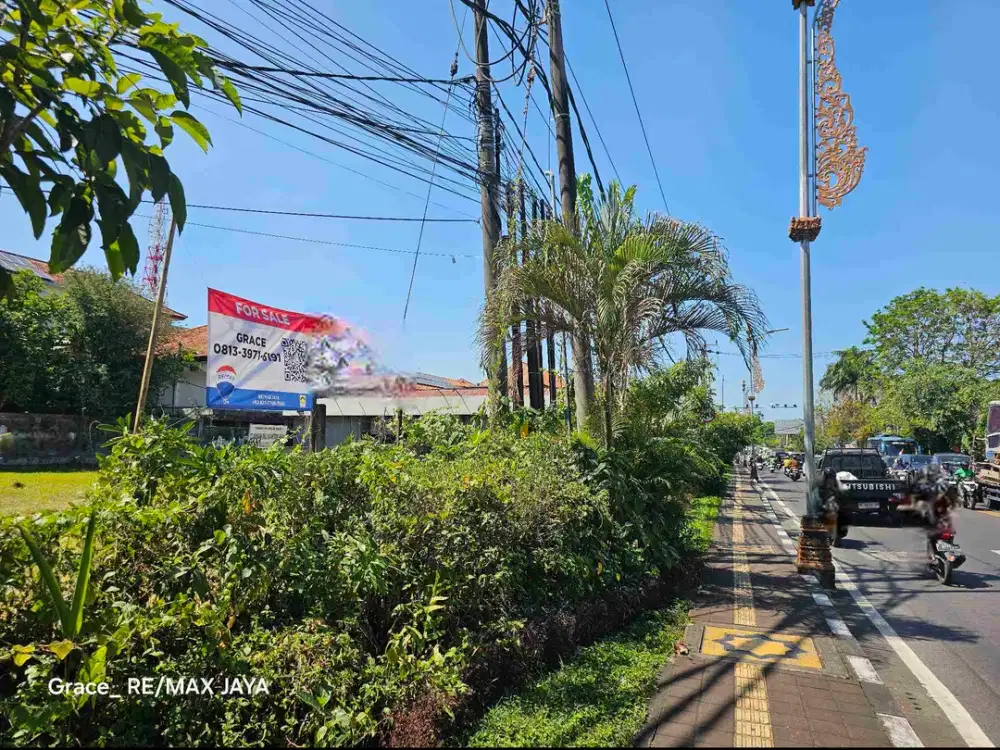 Tanah Komersial 32 Are di Raya Gatsu Tengah Denpasar