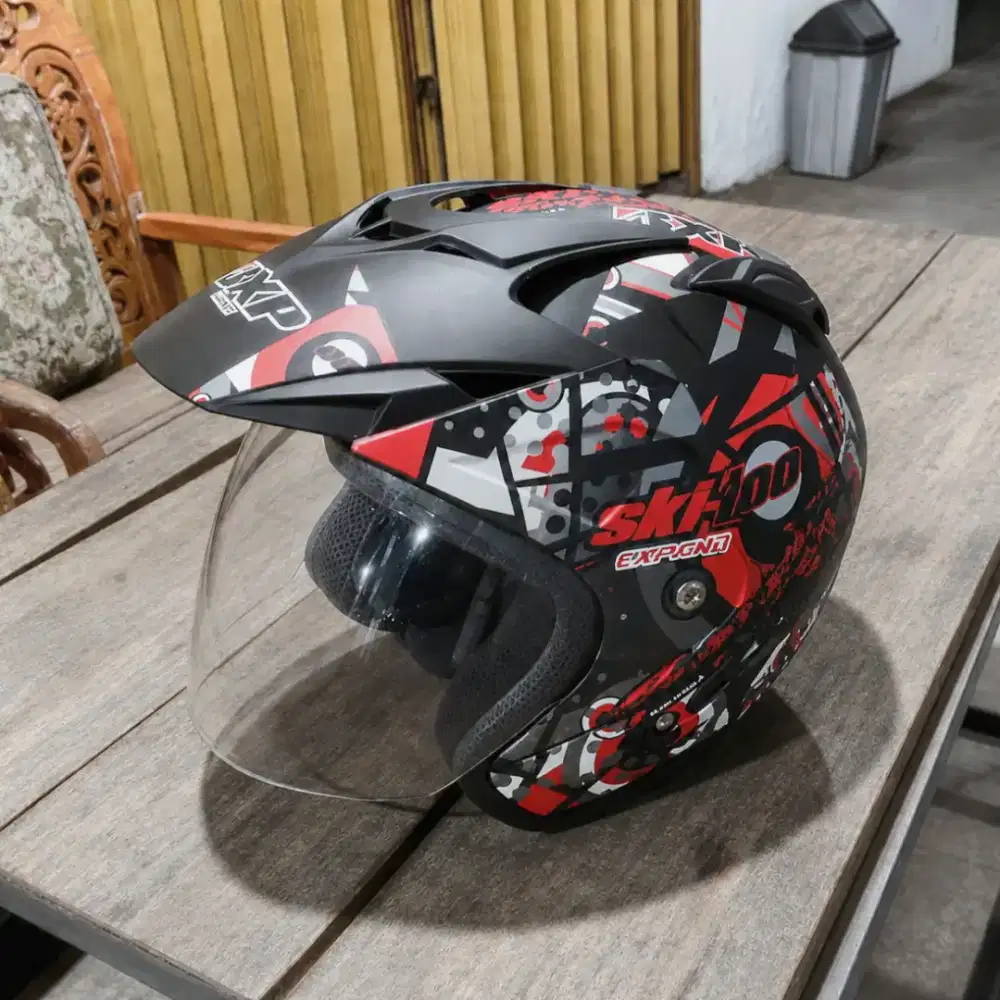 HELM BXP DOUBLE VISOR ORI SIZE (M)