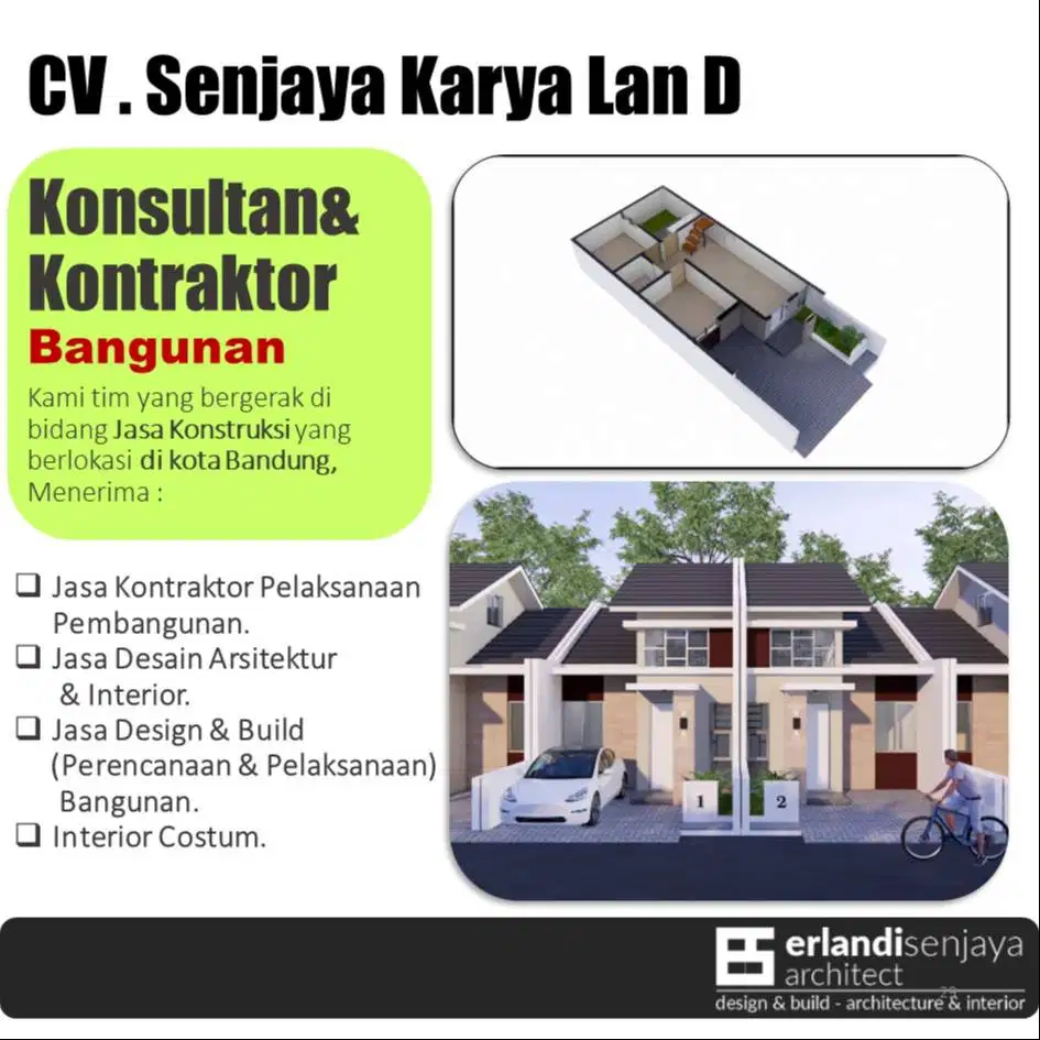 Jasa Arsitek & Interior/ Kontraktor/ Renovasi/ Tukang/ Kitchen set