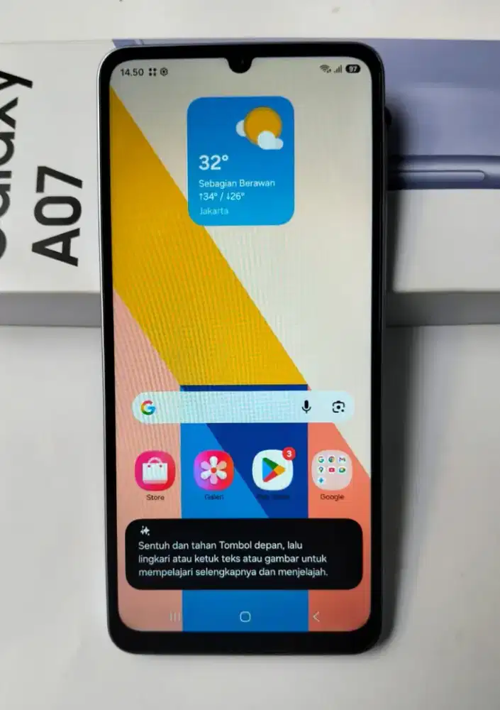 Samsung A07 Ram 6+6/128 kamera 50Mp (Fullset masih garansi