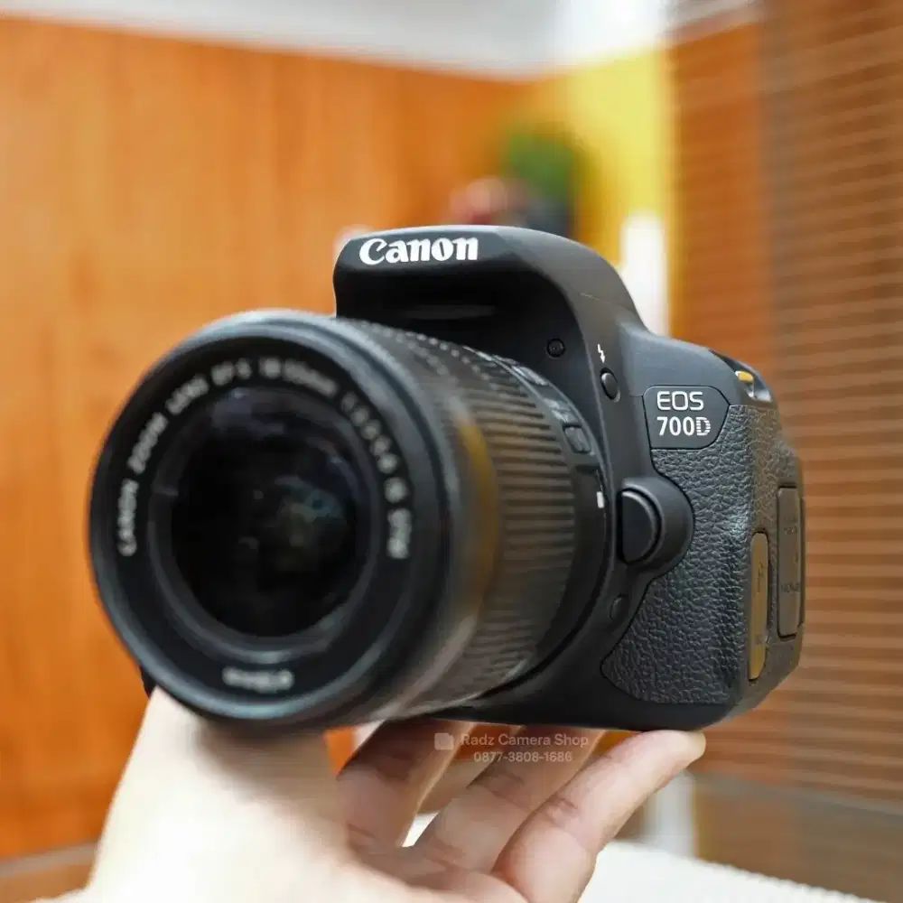 Canon 700D Kit 18-55mm IS STM SC Minim Siap Pakai