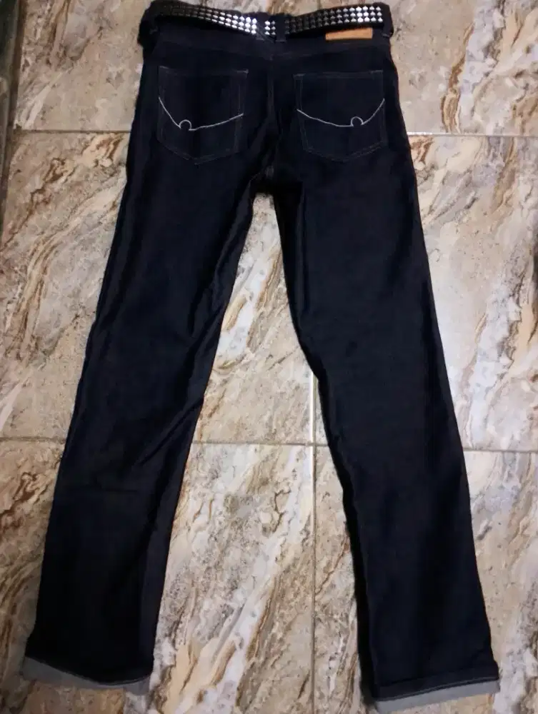 Raw Denim, 13oz slimtragiht SIZE 30