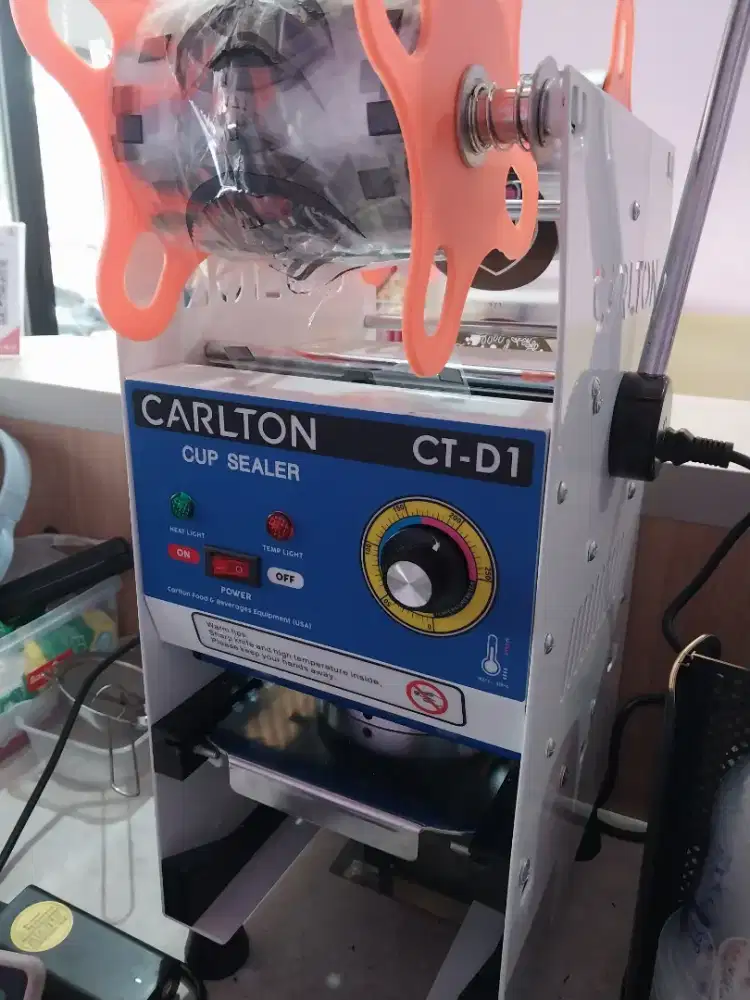Cup sealer manual merk carlton