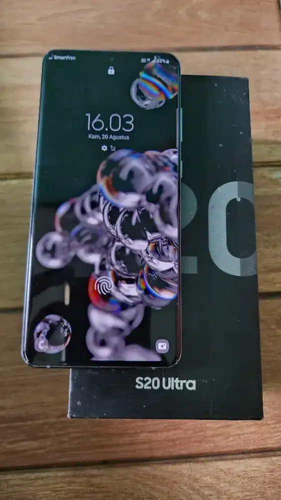 Samsung S20 ultra dual sim 12/128 ex resmi SEIN