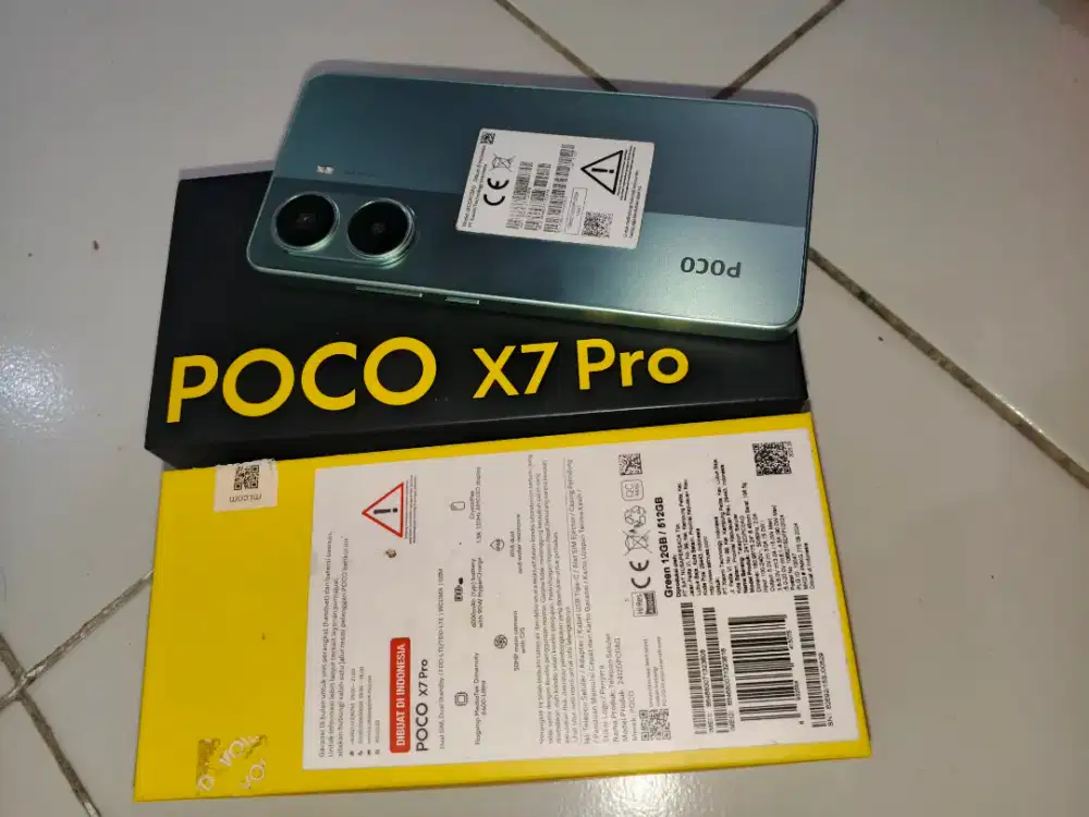 JUAL CEPAT POCO X7 PRO MULUS 99% NEGO TIPIS