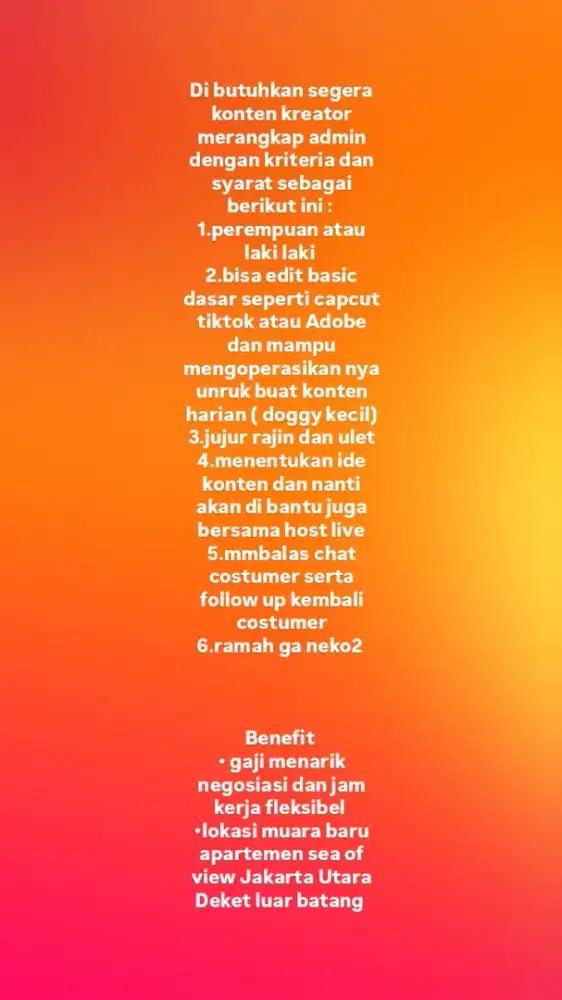 Keterangan selengkapnya bisa baca iklan ya thank you