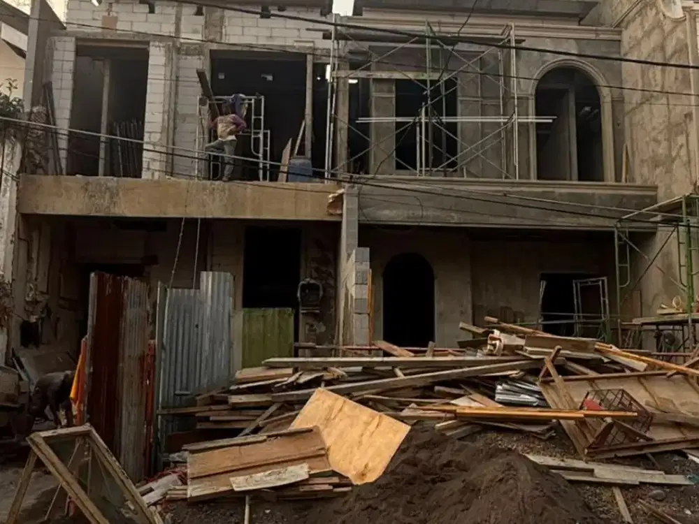 Dijual Rumah Manyar On Progress Model American House