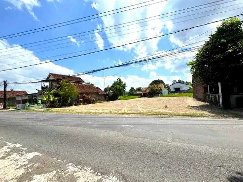 Dijual Tanah Yogyakarta di Berbah Dekat Jl. Raya Solo-Jogja