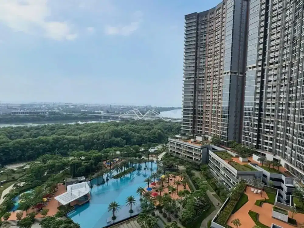 Dijual Apartment Gold Coast PIK, Tower Honolulu, 1BR, Fully Furnished, Harga : Rp 1,1 M Nego