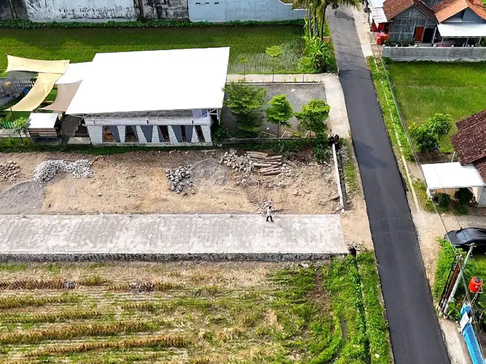 Dijual Tanah Yogyakarta di Banyuraden Mangku Jalan Aspal