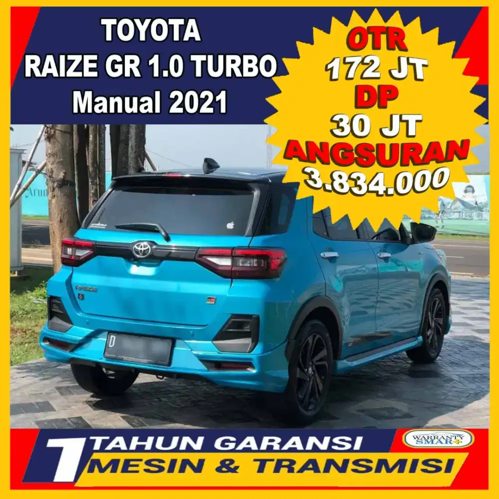 Toyota RAIZE GR 1.0 TURBO MATIC 2021