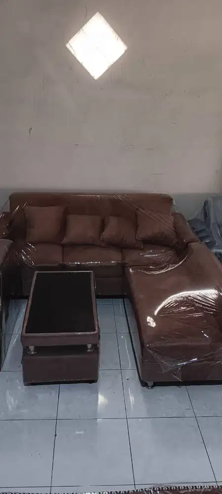 PROMO SET SOFA L MINIMALIS TERMURAH SALE