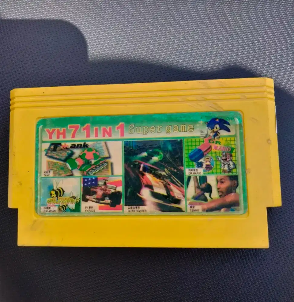Kaset game vecom jadul