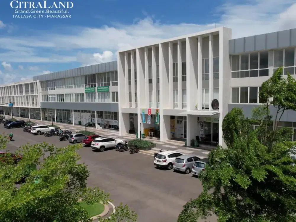 1 Unit Terakhir Ruko Arcade Centrum Citraland Tallasa City Ready Unit