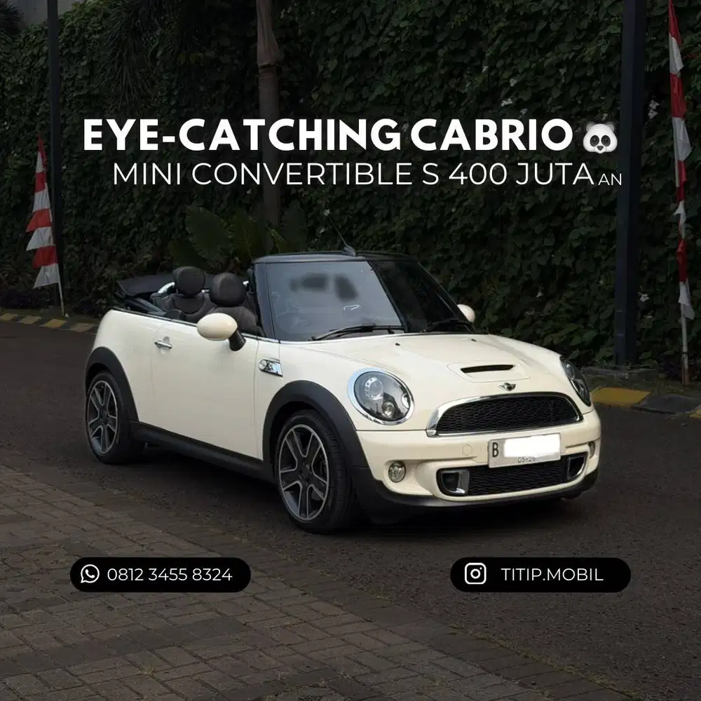 [CASH] MINI COOPER S CABRIO CONVERTIBLE 2013