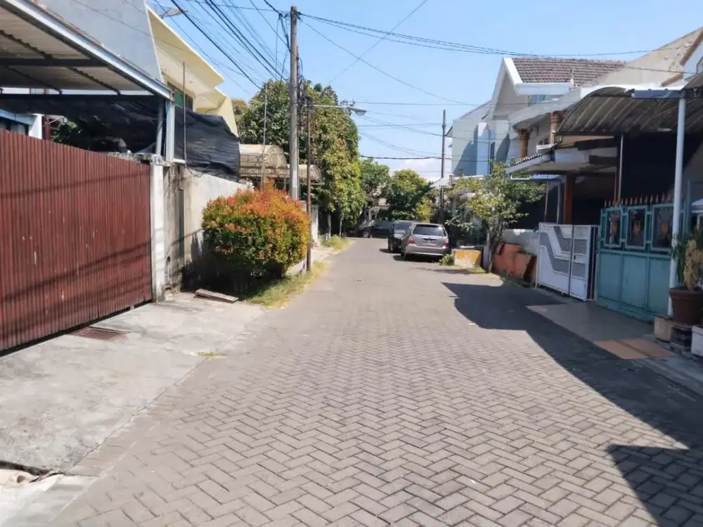 Rumah Manyar Indah LT 252 m2 6 KT 1,5 Lantai Hadap Utara SHM