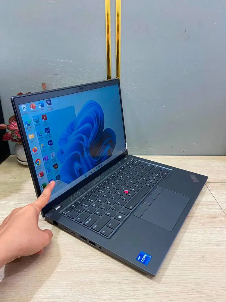 Lenovo T14 G4 core i7 gen13 16gb nvme 512 TOUCH kuliah kerja th2024 U